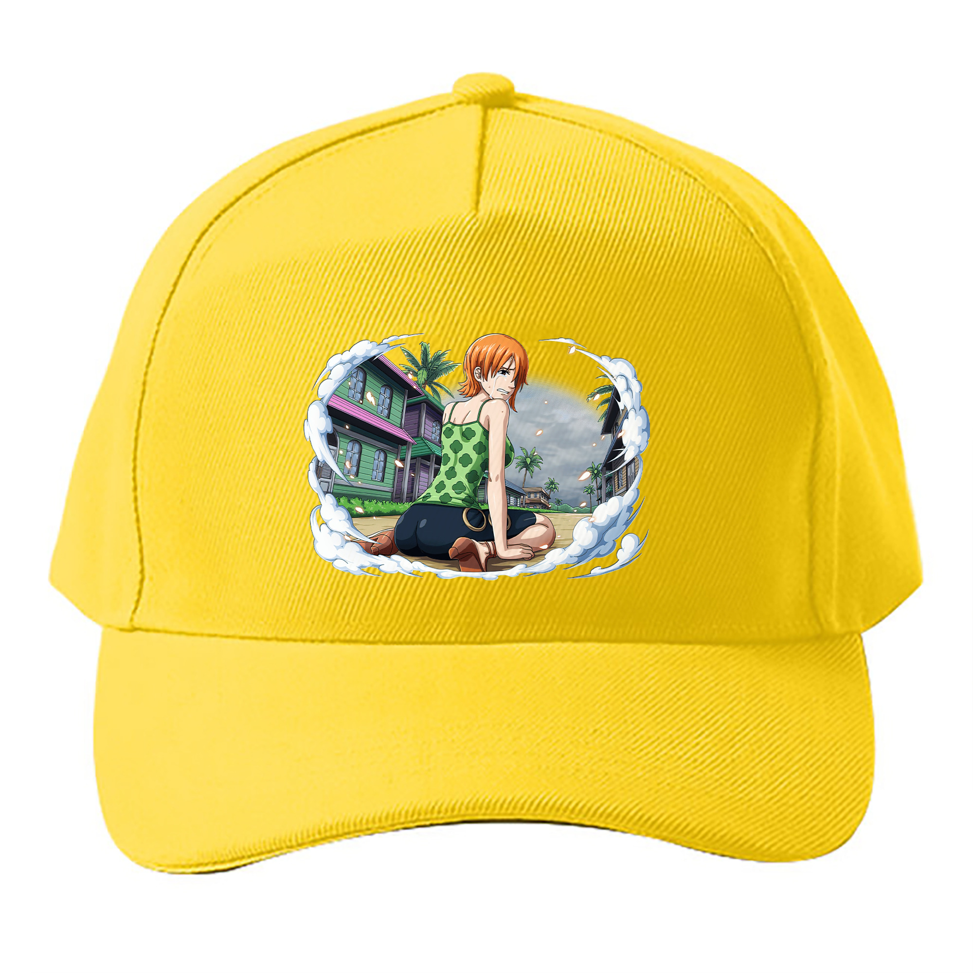 （画像用） ワンピース ナミ ONE PIECE Nami ベースボールキャップ 綿100％ 男女兼用 帽子 スポーツ